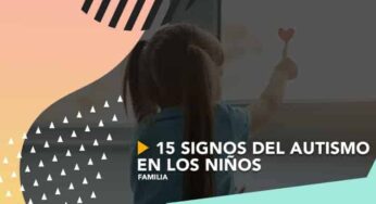 15 signos del autismo en los niños