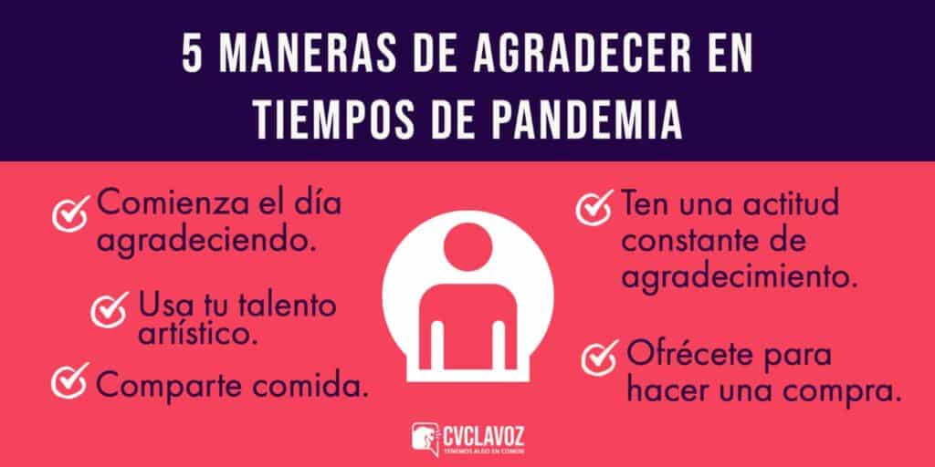 Agradecidos en medio de la pandemia