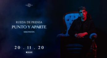 Rueda de prensa: Kike Pavón presenta Punto y aparte