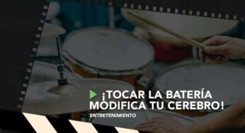 ¡Tocar la batería modifica tu cerebro!