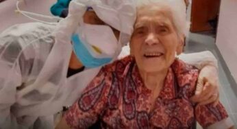 Mujer italiana de 104 años se recupera de la COVID-19