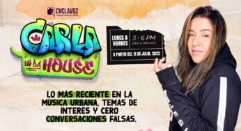 Nuevo show CVCLAVOZ: Carla in da house + cambios en la programación